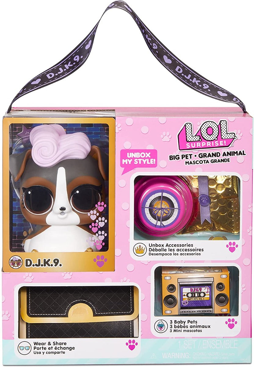 Buy LOL Surprise Big Pets DJ K9 | Yallatoys.com