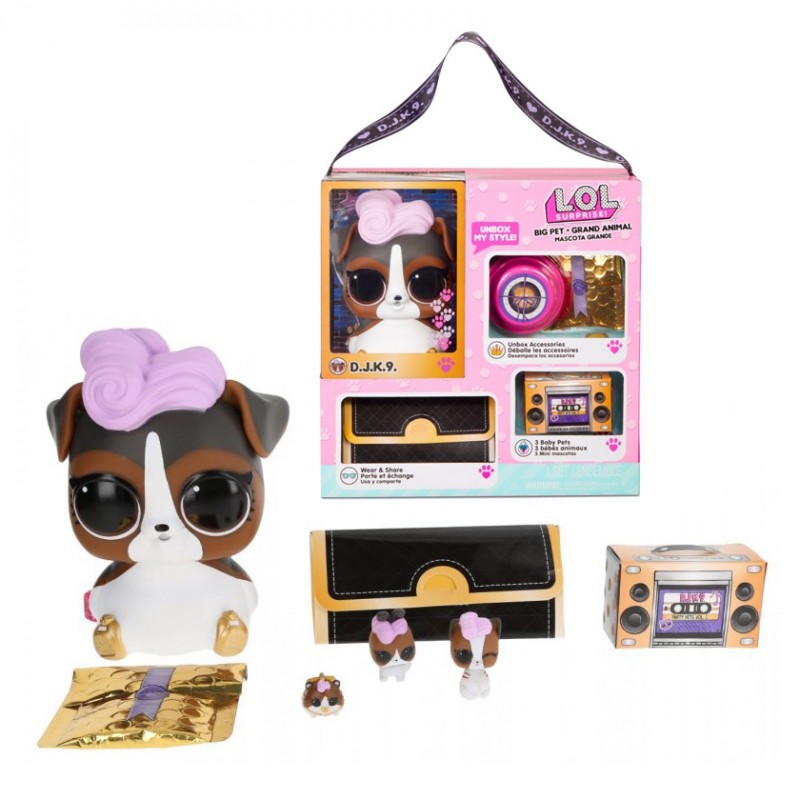 Buy LOL Surprise Big Pets DJ K9 | Yallatoys.com