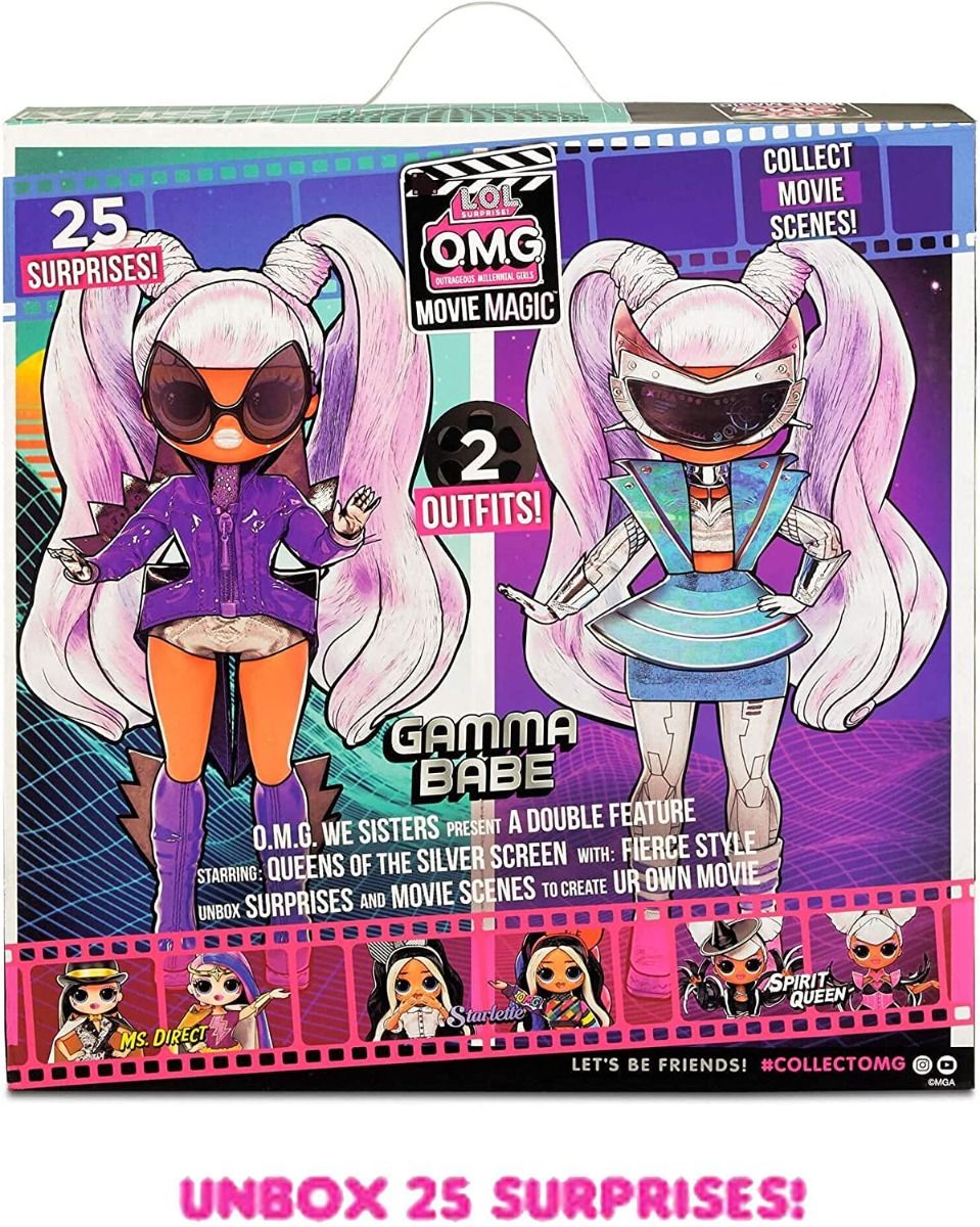 Buy LOL Surprise OMG Movie Magic Gamma Babe Fashion Doll | Yallatoys.com