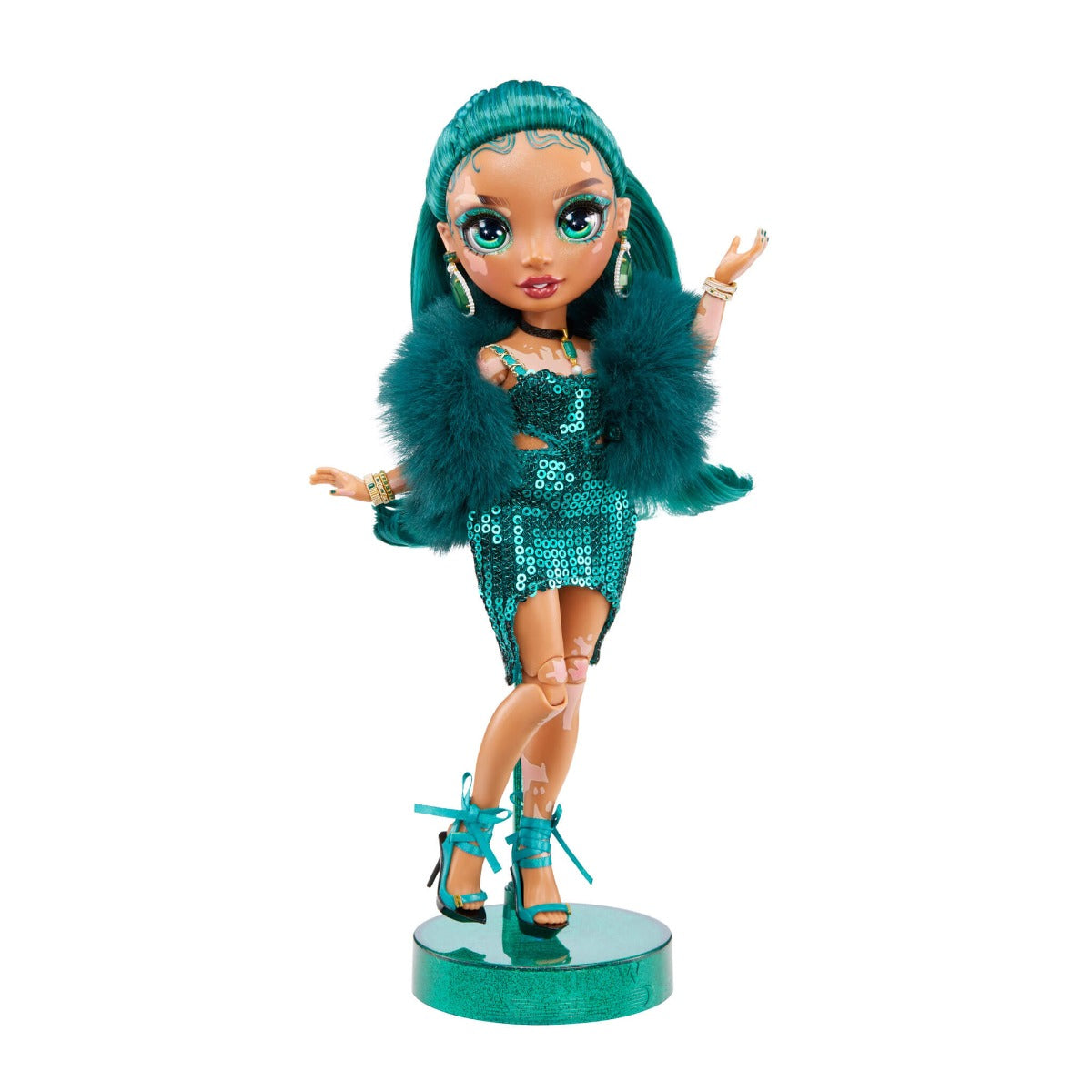 Buy Rainbow High Jewel Richie Emerald Green Fashion Doll | Yallatoys.com