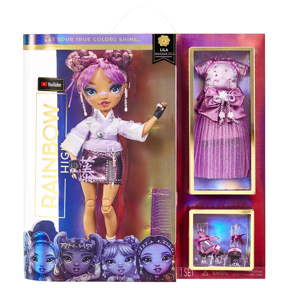Buy Rainbow High Lila Tamamoto Mauve Fashion Doll | Yallatoys.com