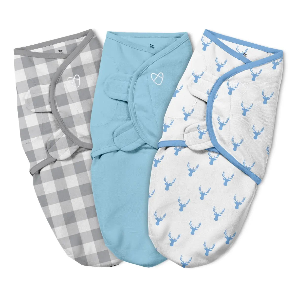 Summer Infant Swaddleme Original Swaddle Size Small  0 3 Months  3 Pack Oh Deer Summer Infant Yallatoys