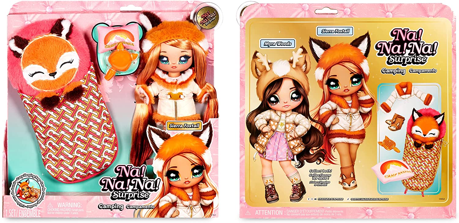 Buy Na Na Na Surprise Camping Dolls Sierra Foxtail Fashion Doll | Yallatoys.com