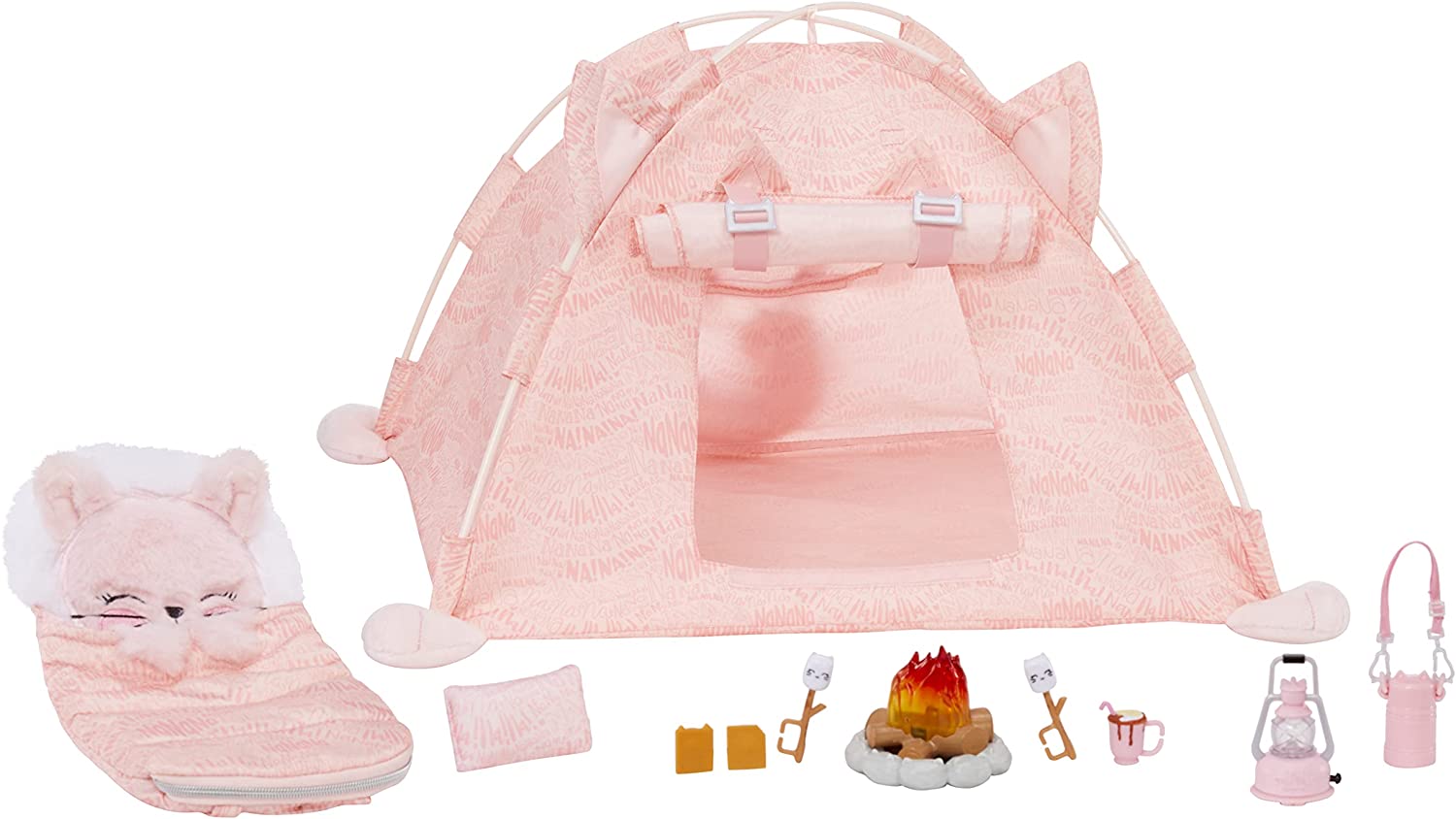 Buy Na Na Na Surprise Kitty Cat Campground Tent Playset with 10 Accessories | Yallatoys.com