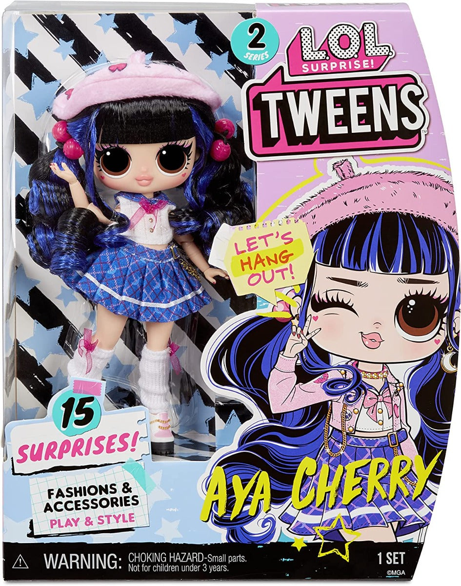 Buy LOL Surprise Tweens Series2 6inch Fashion Doll Aya Cherry with 15 Surprises | Yallatoys.com