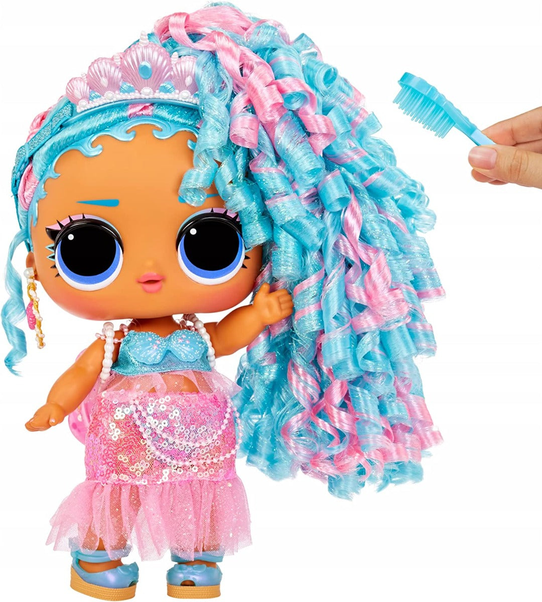 Buy LOL Surprise Big Baby Hair Doll Splash Queen | Yallatoys.com