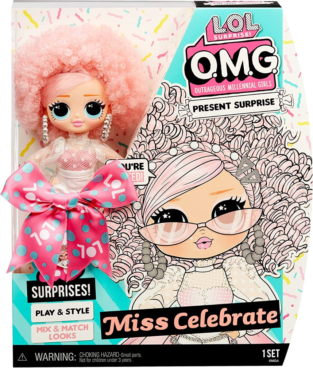 Buy LOL Surprise OMG Present Surprise Series 2 Fashion Doll Miss Celebrate | Yallatoys.com