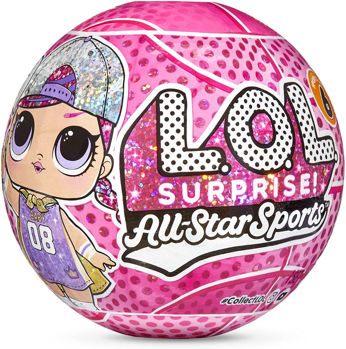 Buy LOL Surprise All Star Sparkly Basketball Series with 8 Surprises (Sold Separately Subject to Availability) | Yallatoys.com