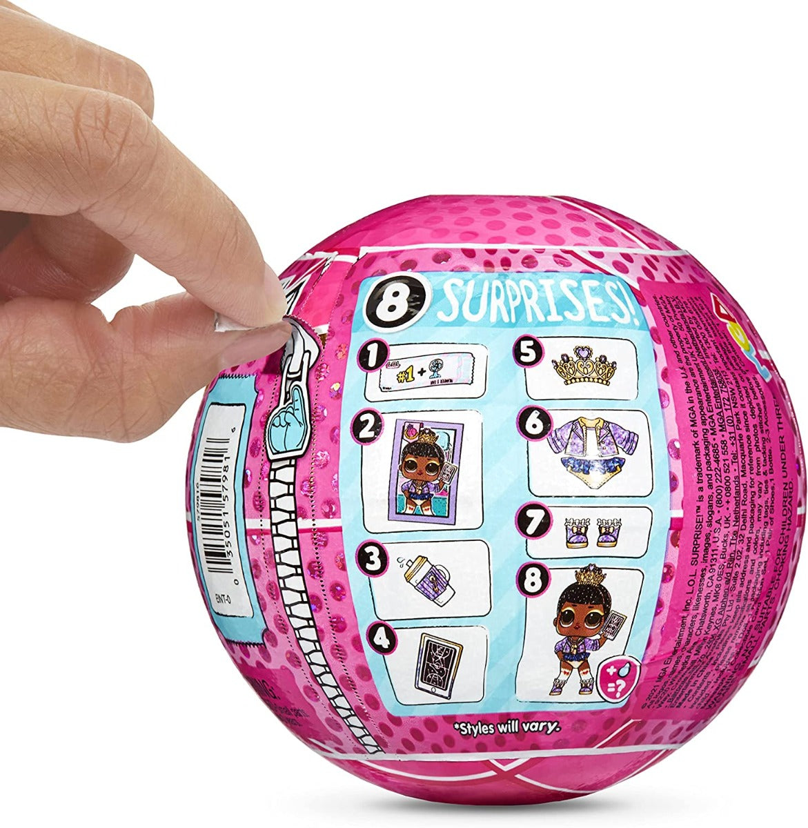 Buy LOL Surprise All Star Sparkly Basketball Series with 8 Surprises (Sold Separately Subject to Availability) | Yallatoys.com