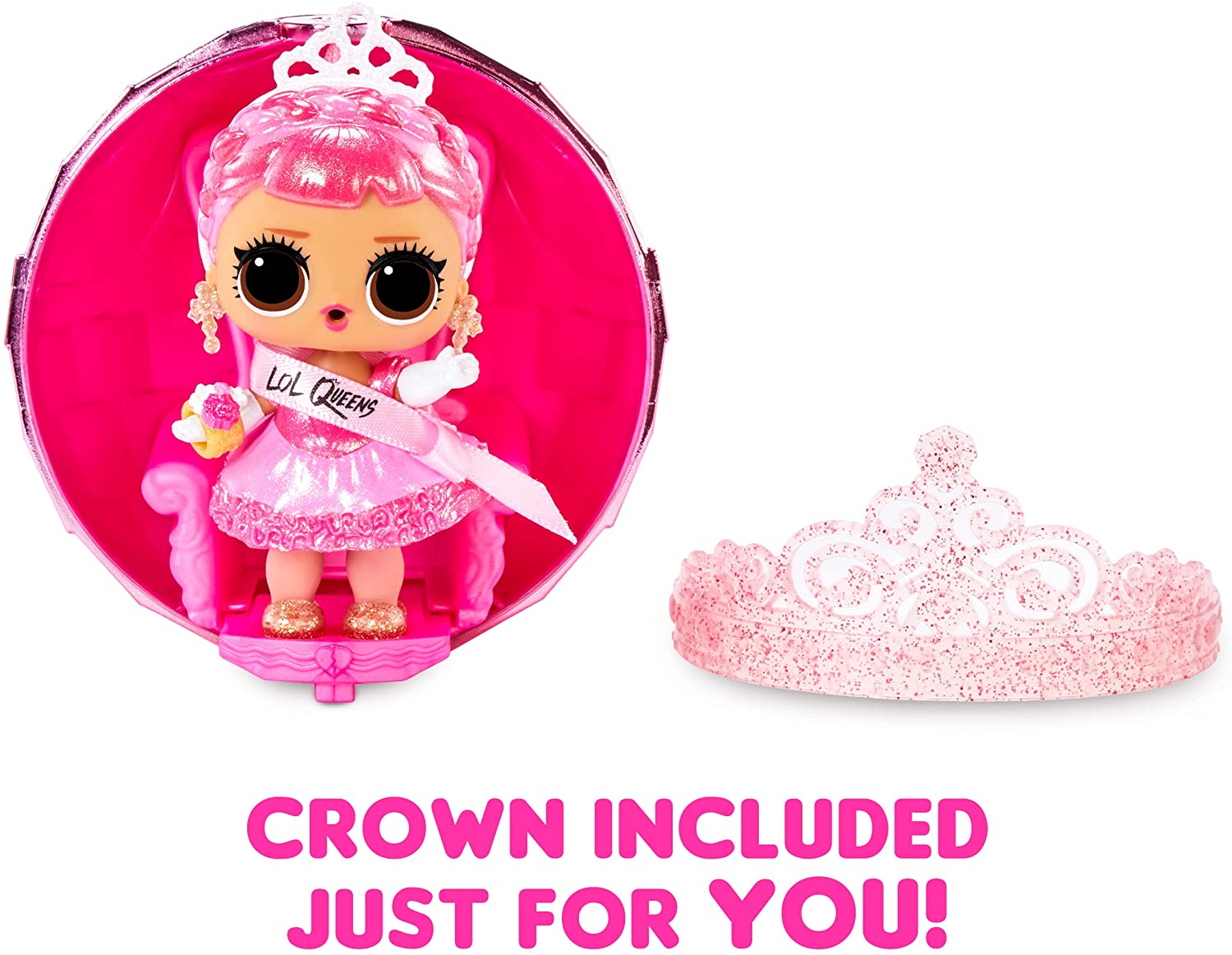 Buy LOL Surprise Tot Queens Dolls with 9 Surprises (Sold Separately Subject to Availability) | Yallatoys.com