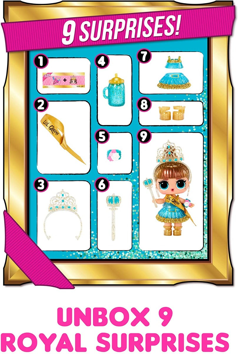 Buy LOL Surprise Tot Queens Dolls with 9 Surprises (Sold Separately Subject to Availability) | Yallatoys.com