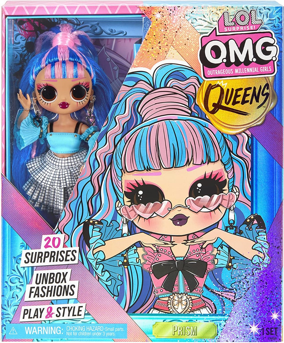 Buy LOL Surprise OMG Queens Prism Fashion doll with 20 Surprises | Yallatoys.com