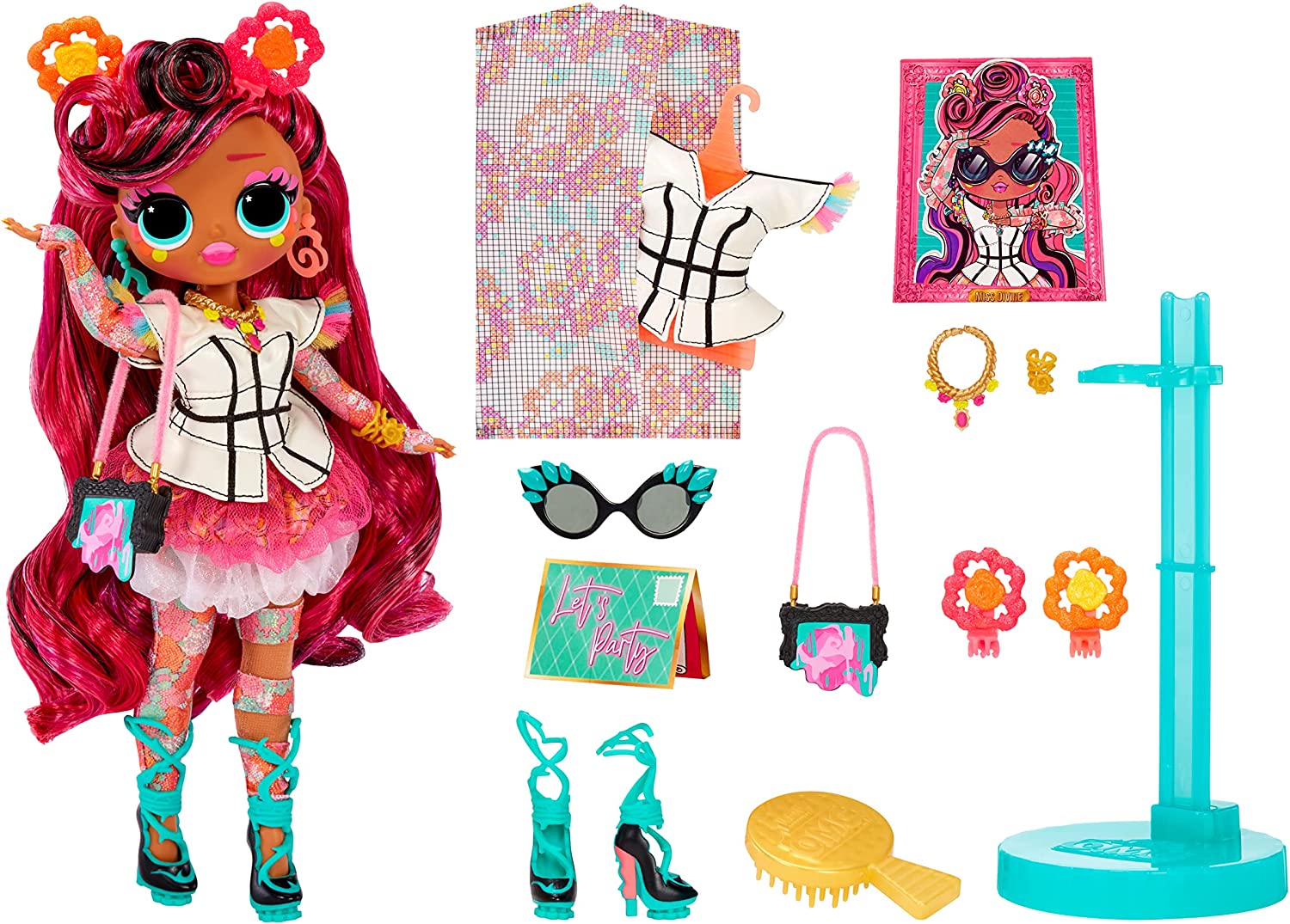Buy LOL Surprise OMG Queens Miss Divine Fashion Doll with 20 Surprises | Yallatoys.com