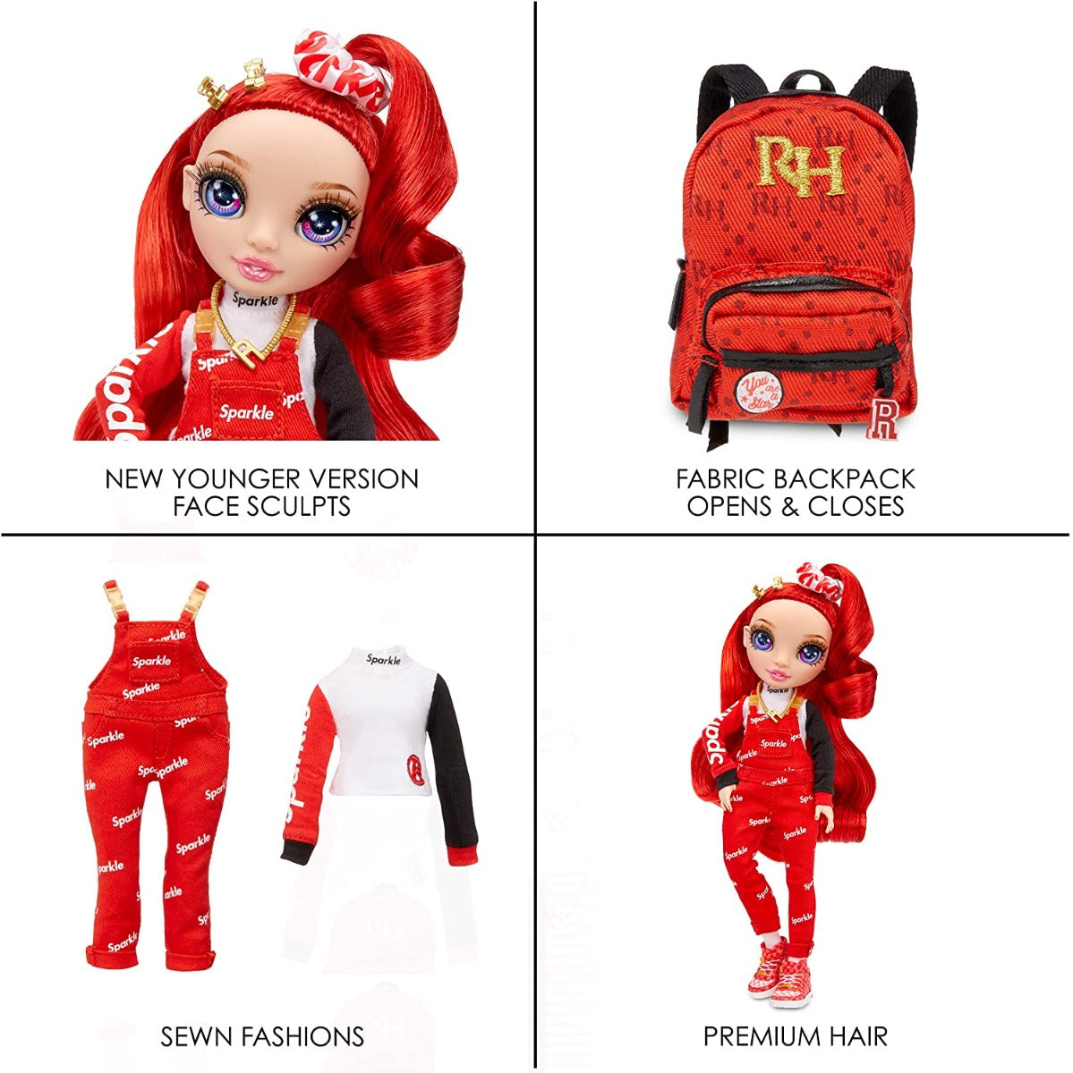 Buy Rainbow High Jr High Ruby Anderson 9inch Red Fashion Doll | Yallatoys.com