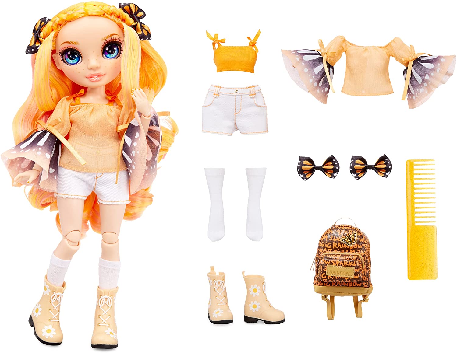 Buy Rainbow High Jr High Poppy Rowan 9inch Orange Fashion Doll | Yallatoys.com