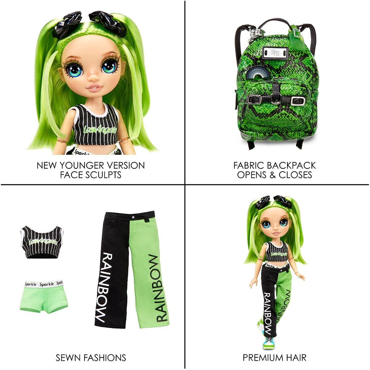 Buy Rainbow High Jr High Jade Hunter 9inch Green Fashion Doll | Yallatoys.com