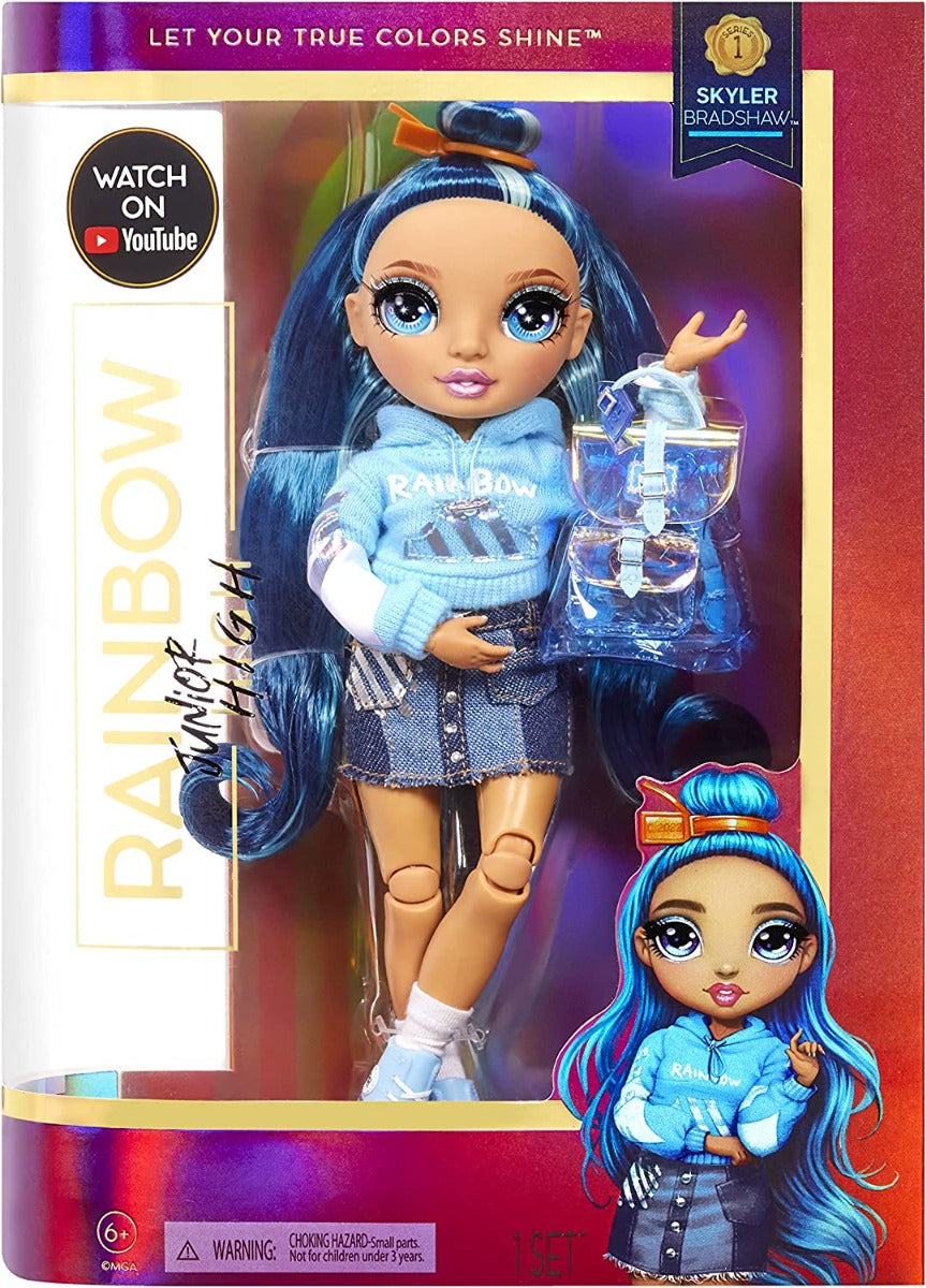 Buy Rainbow High Jr High Skyler Bradshaw 9inch Blue Fashion Doll | Yallatoys.com