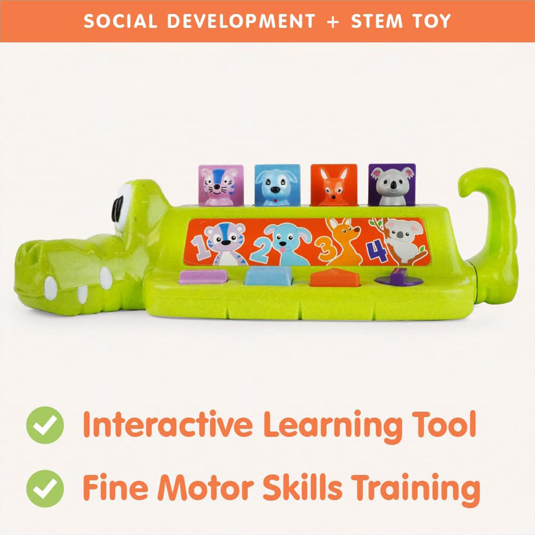Buy Roo Crew Animal Alligator Interactive Learning Toy | Yallatoys.com