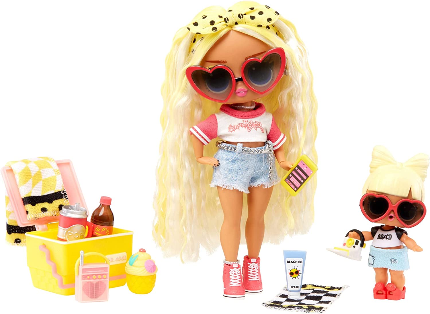 Buy LOL Surprise Tween Babysitting Sleepover Party Rae Sands & SPF Fashion Doll | Yallatoys.com