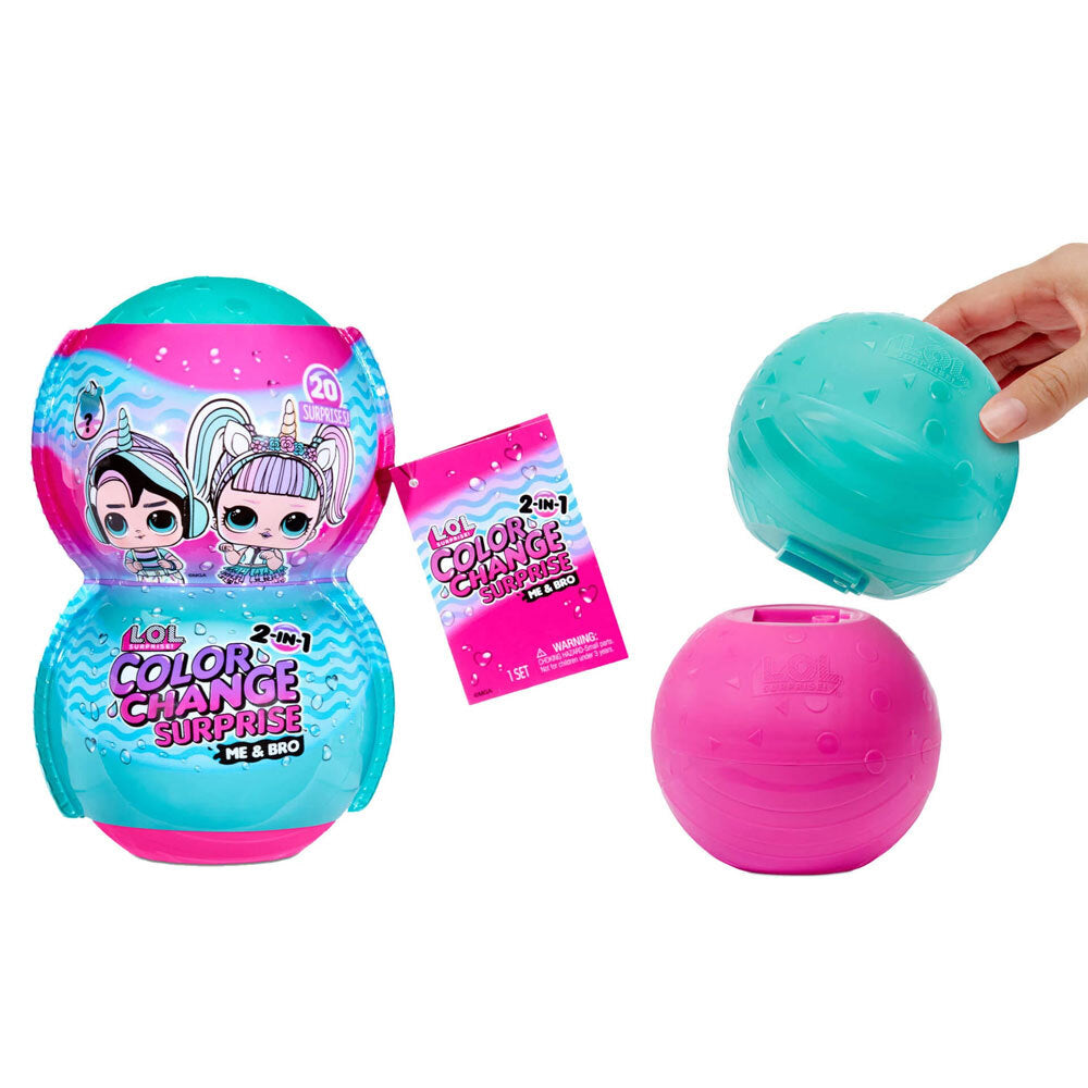 Buy LOL Surprise Color Change 2 in 1 Me & My Doll Bro (Sold Separately Subject to Availability) | Yallatoys.com