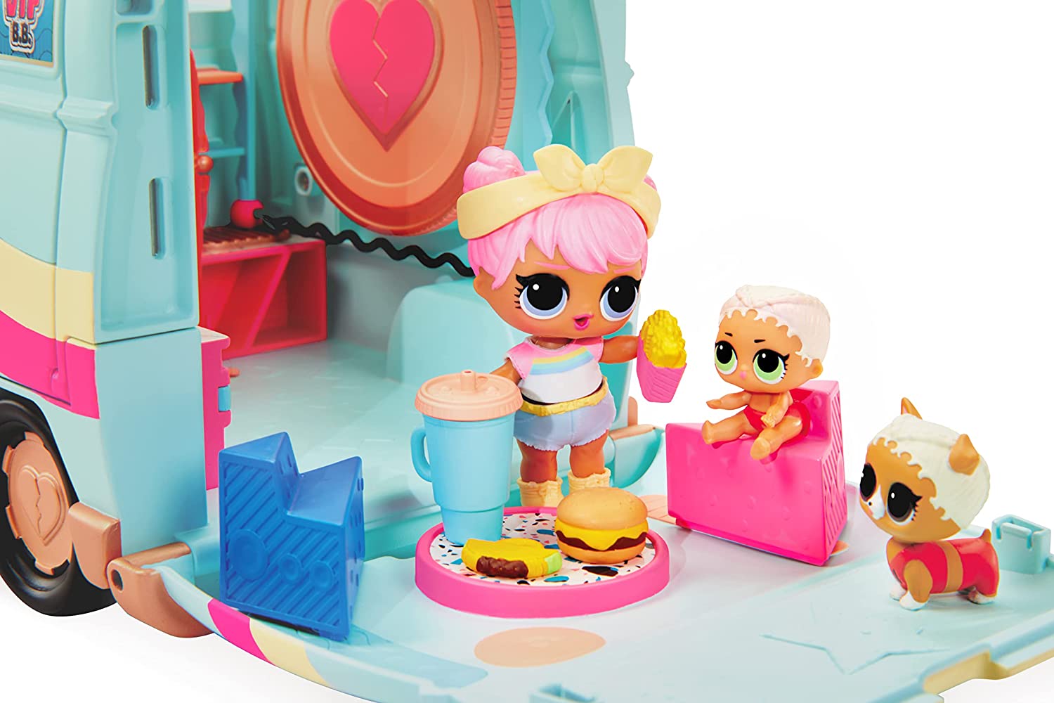 Buy LOL Surprise 5 in 1 Grill & Groove Camper Fully Furnished Playset with Multiple Surprises | Yallatoys.com