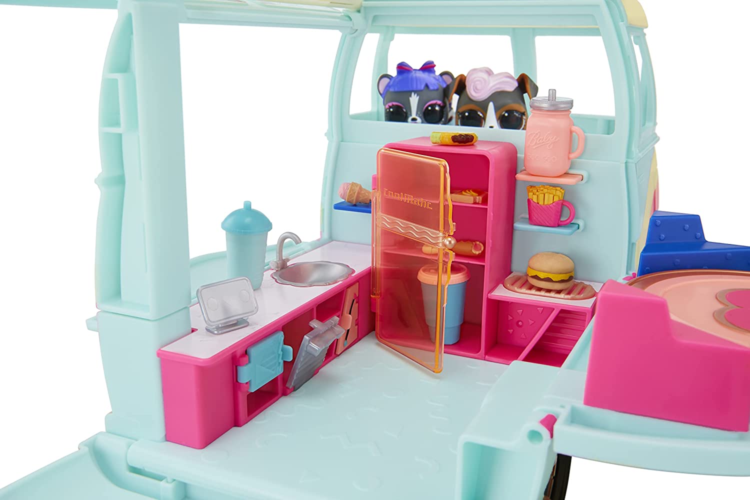 Buy LOL Surprise 5 in 1 Grill & Groove Camper Fully Furnished Playset with Multiple Surprises | Yallatoys.com