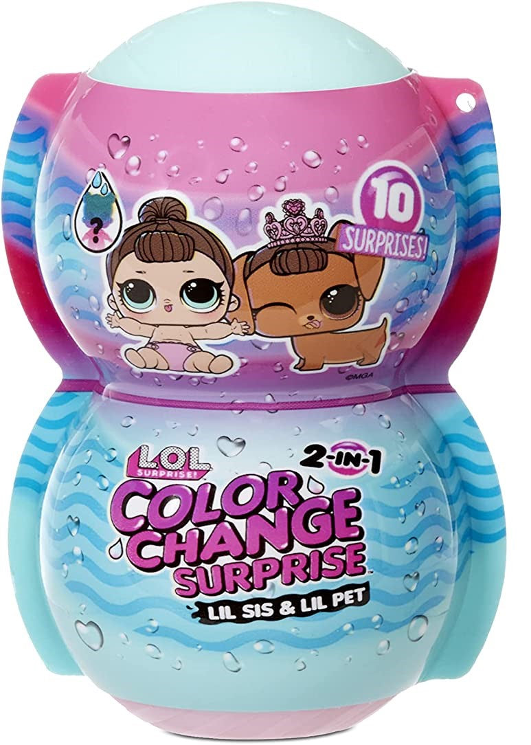 Buy LOL Surprise Color Change 2 in 1 Me,My Lil Sis & Lil Pet (Sold Separately Subject to Availability) | Yallatoys.com