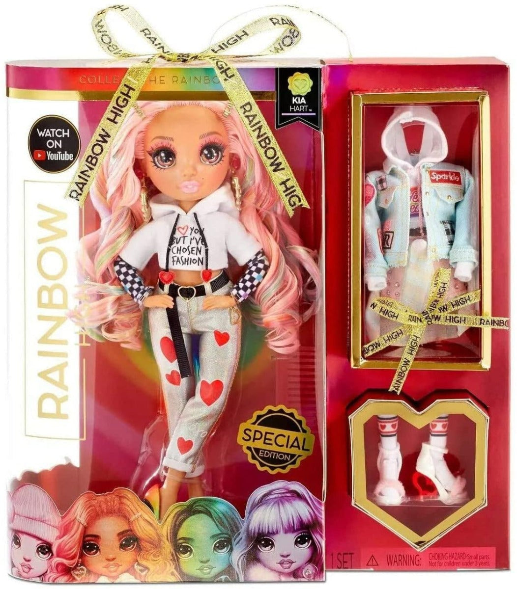 Buy Rainbow High Kia Hart Fashion Doll Love Heart | Yallatoys.com