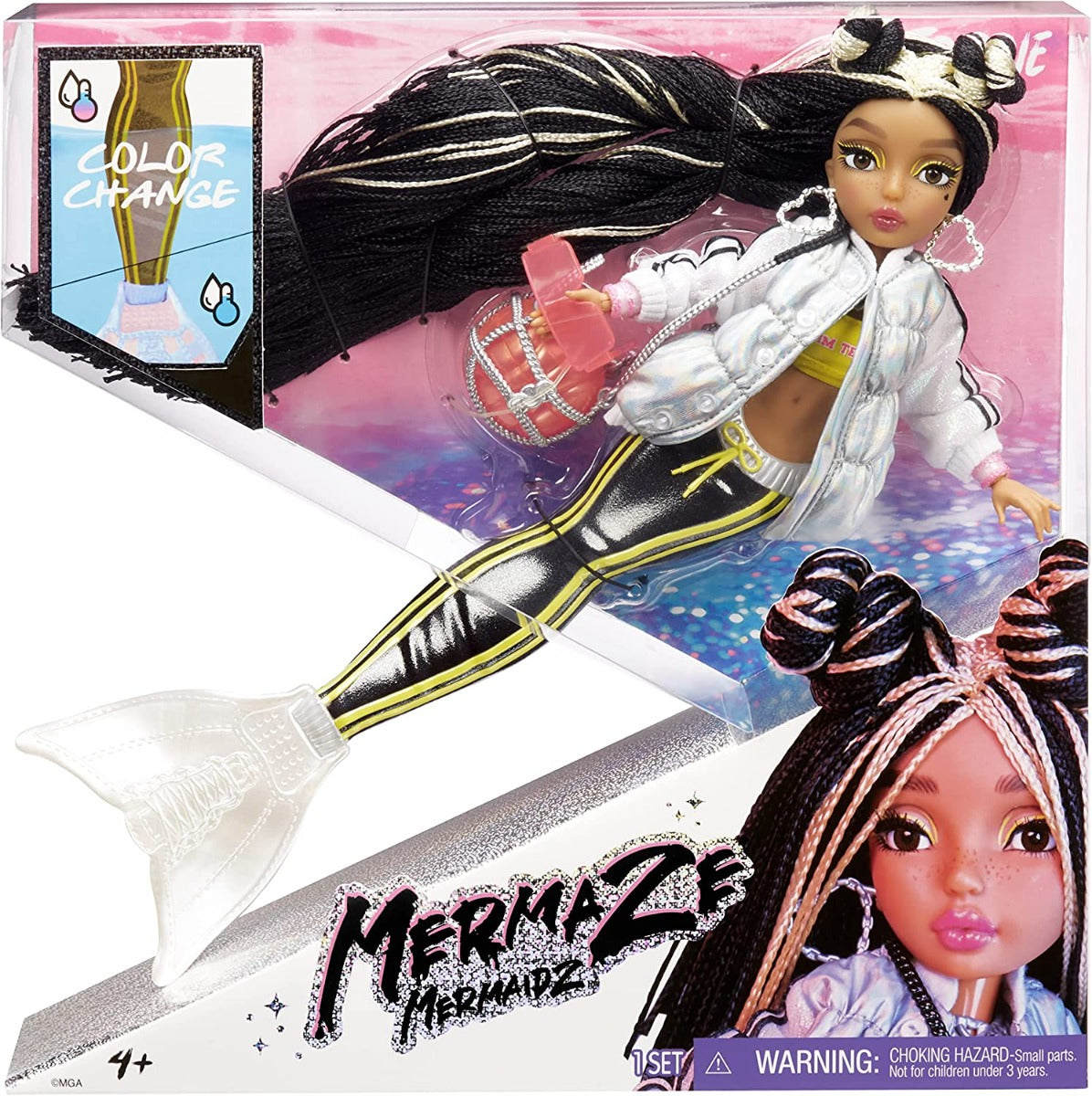 Buy Mermaze Mermaidz Color Change Jordie Mermaid Fashion Doll with Designer Outfit & Accessories | Yallatoys.com