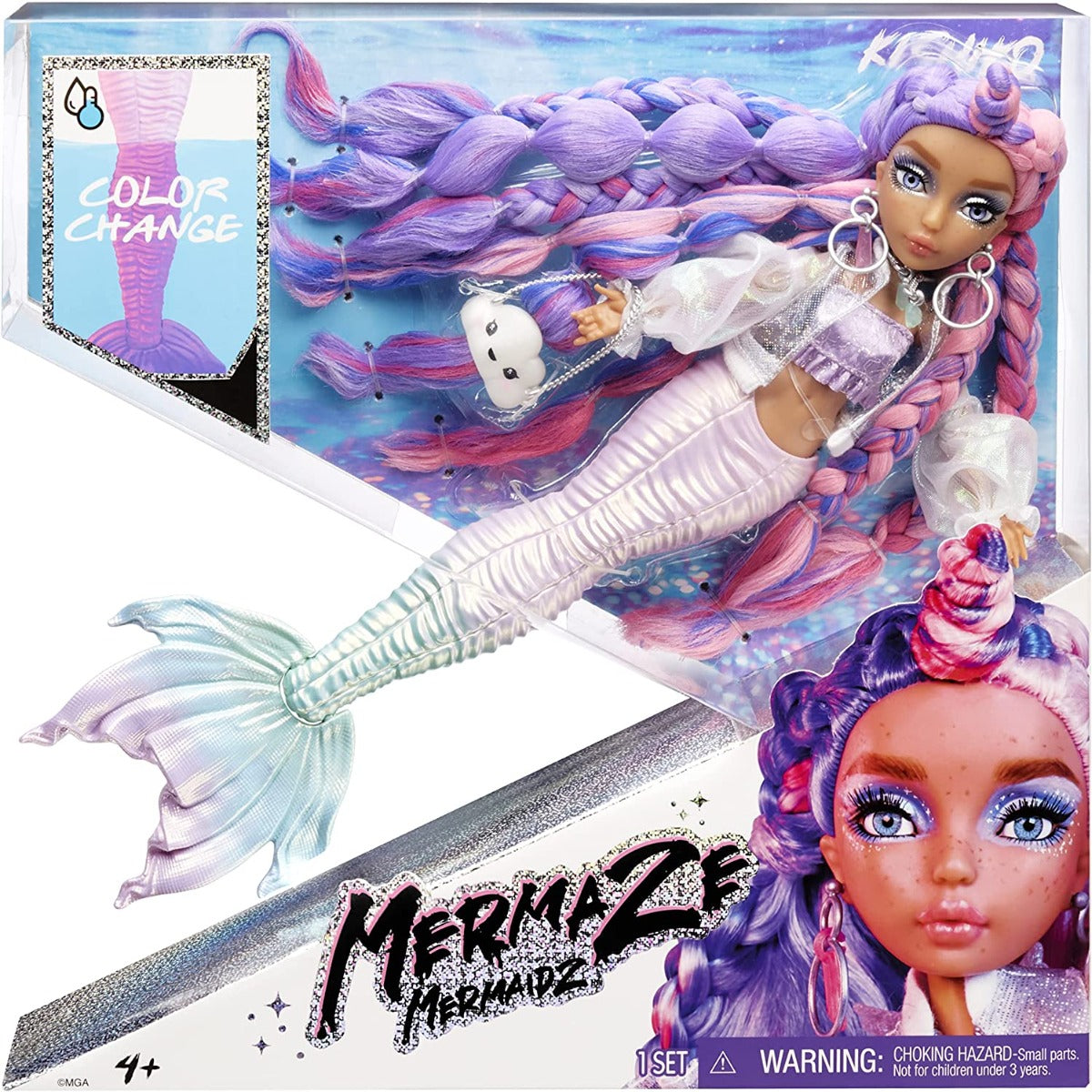 Buy Mermaze Mermaidz Color Change Kishiko Mermaid Fashion Doll with Designer Outfit & Accessories | Yallatoys.com