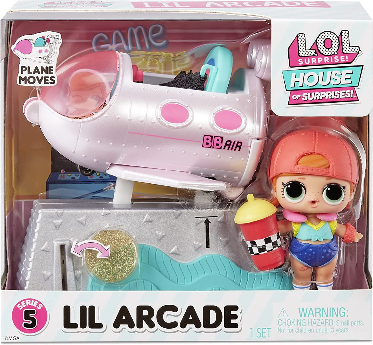 Buy LOL Surprise OMG House of Surprises Lil Arcade Playset | Yallatoys.com