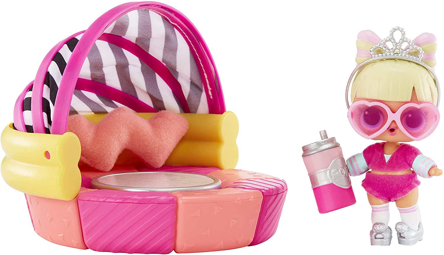 Buy LOL Surprise OMG House of Surprises Daybed Playset with Suite Princess Collectible Doll and 8 Surprises | Yallatoys.com
