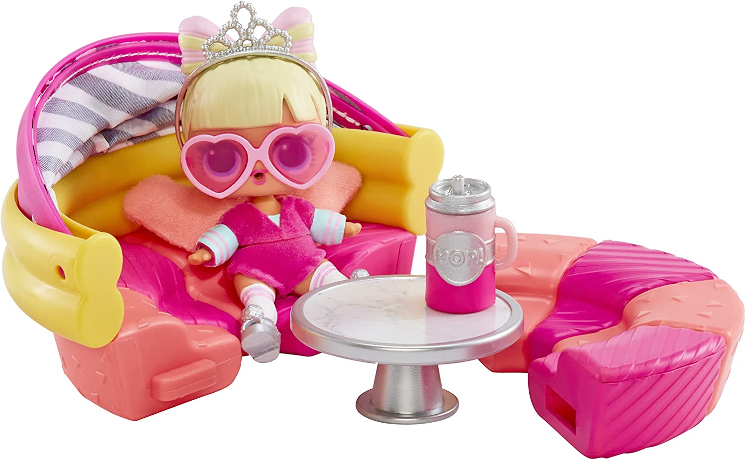 Buy LOL Surprise OMG House of Surprises Daybed Playset with Suite Princess Collectible Doll and 8 Surprises | Yallatoys.com
