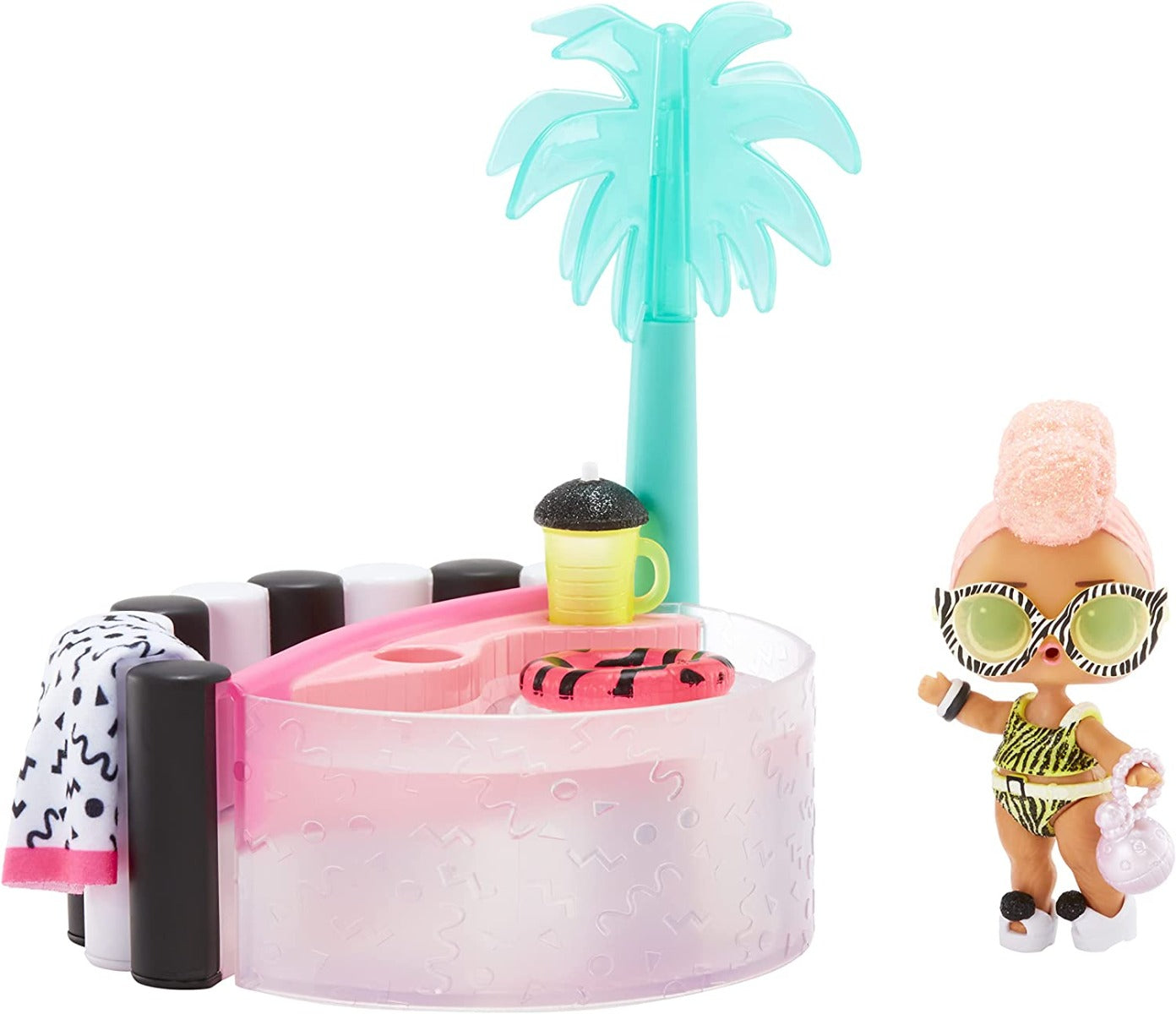 Buy LOL Surprise OMG House of Surprises Hot Tub Playset with Yacht B.B. Collectible Doll and 8 Surprises | Yallatoys.com