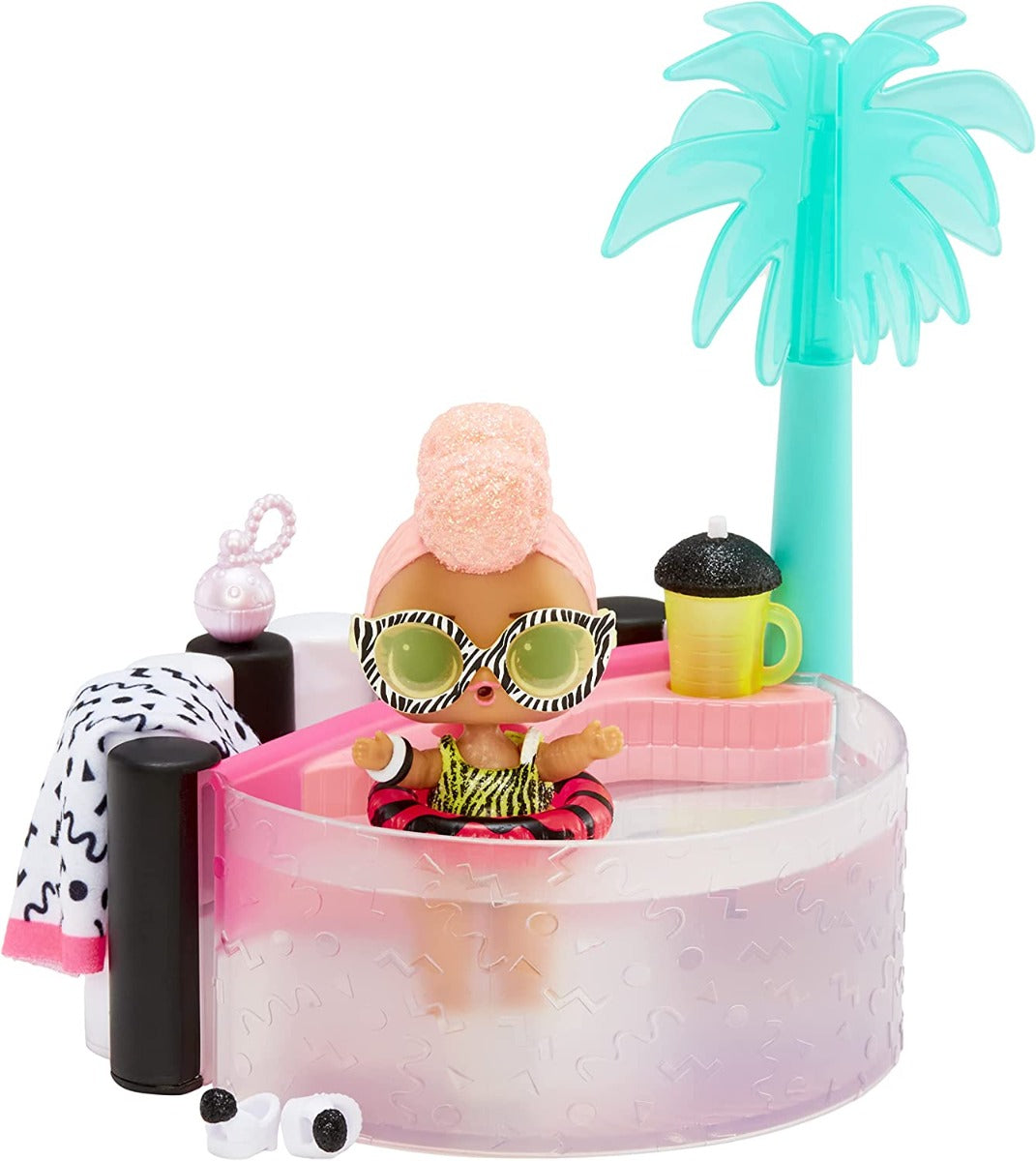 Buy LOL Surprise OMG House of Surprises Hot Tub Playset with Yacht B.B. Collectible Doll and 8 Surprises | Yallatoys.com