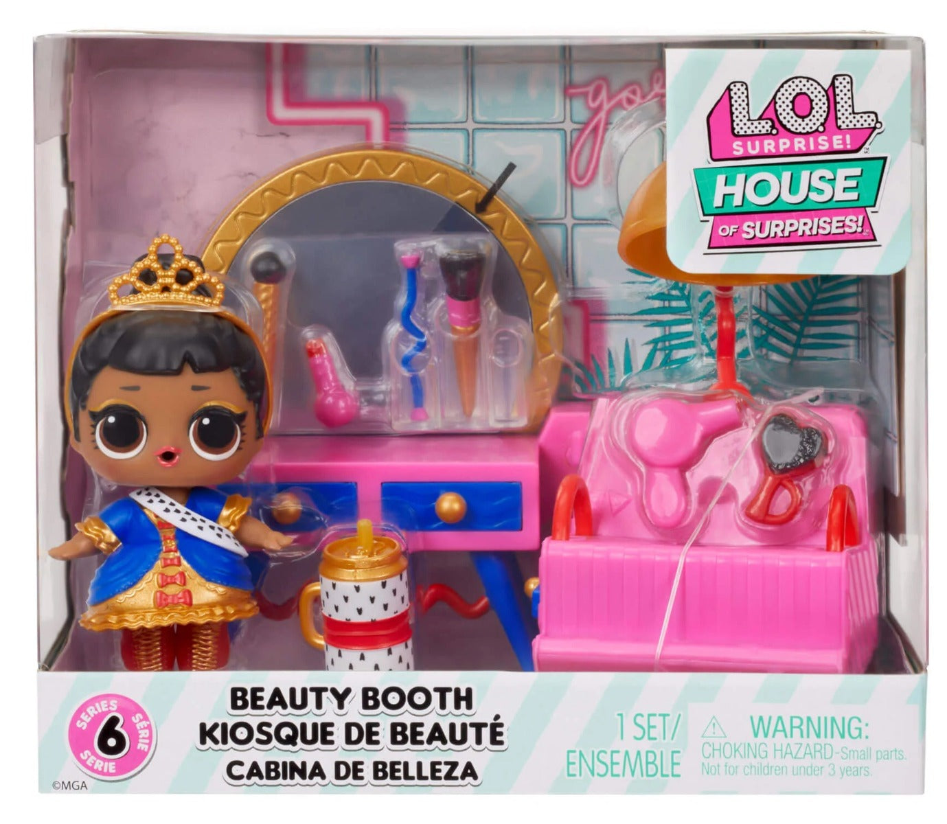Buy LOL Surprise House Furniture Playset with Doll Series 2 (Sold Separately Subject to Availability) | Yallatoys.com