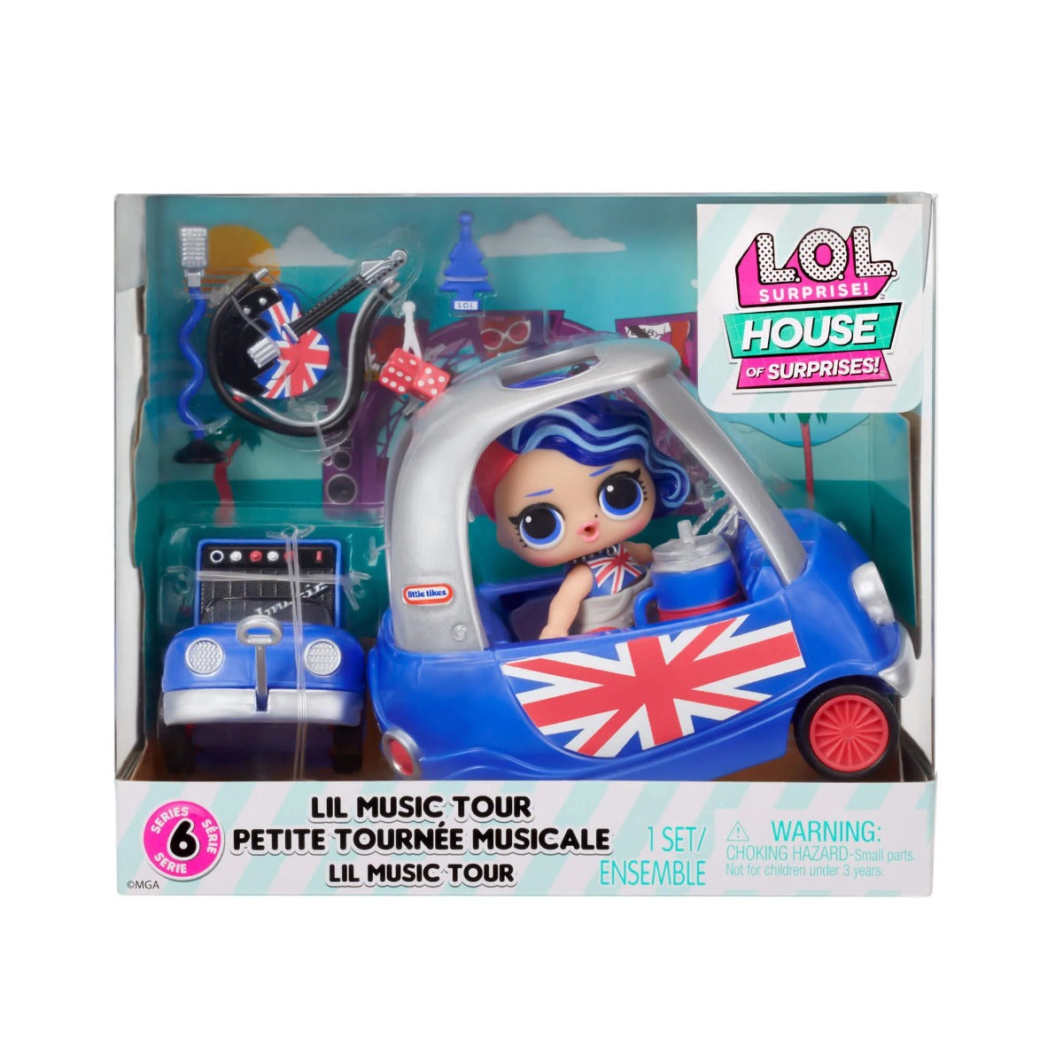 Buy LOL Surprise House Furniture Playset with Doll Series 2 (Sold Separately Subject to Availability) | Yallatoys.com