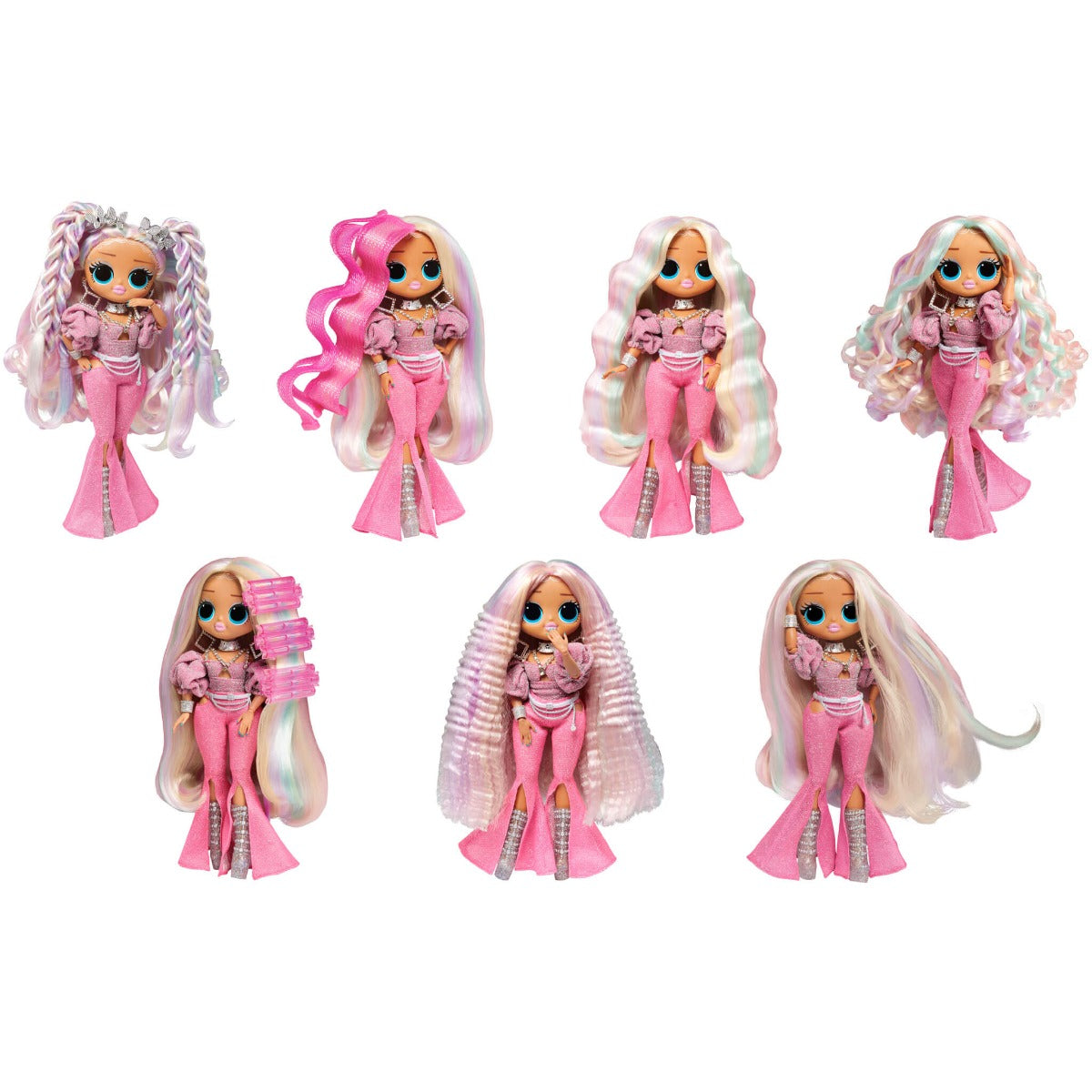 Buy LOL Surprise OMG Fashion Show Hair Edition Twist Queen Fashion Doll with Transforming Hair | Yallatoys.com