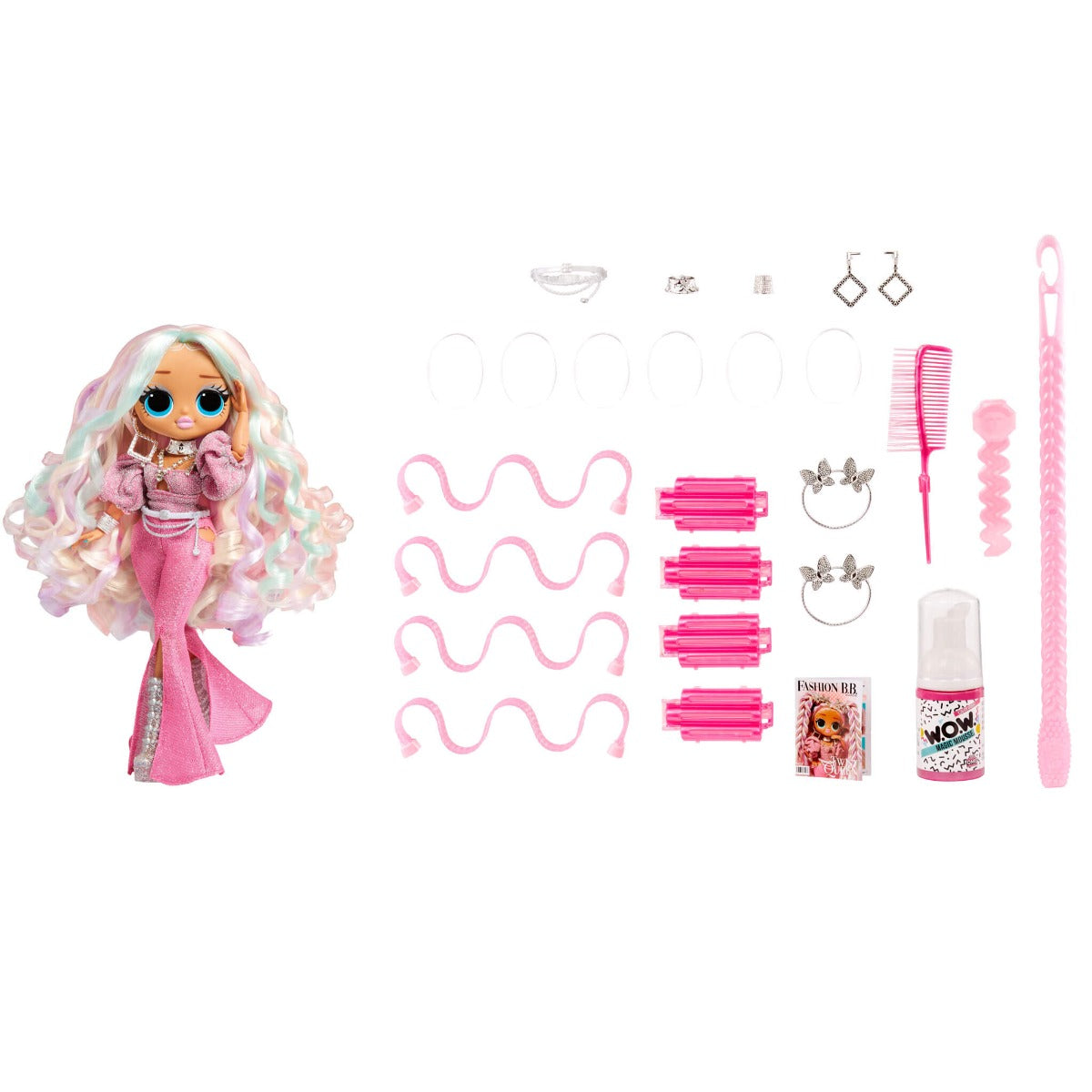 Buy LOL Surprise OMG Fashion Show Hair Edition Twist Queen Fashion Doll with Transforming Hair | Yallatoys.com