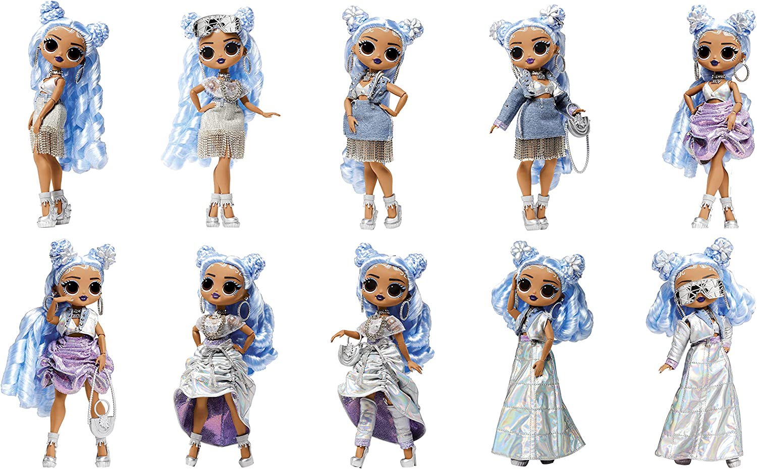 Buy LOL Surprise OMG Fashion Show Style Edition Missy Frost Fashion Doll with 320+ Fashion Looks | Yallatoys.com