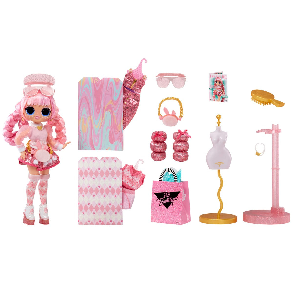 Buy LOL Surprise OMG Fashion Show Style Edition LaRose Fashion Doll with 320+ Fashion Looks | Yallatoys.com