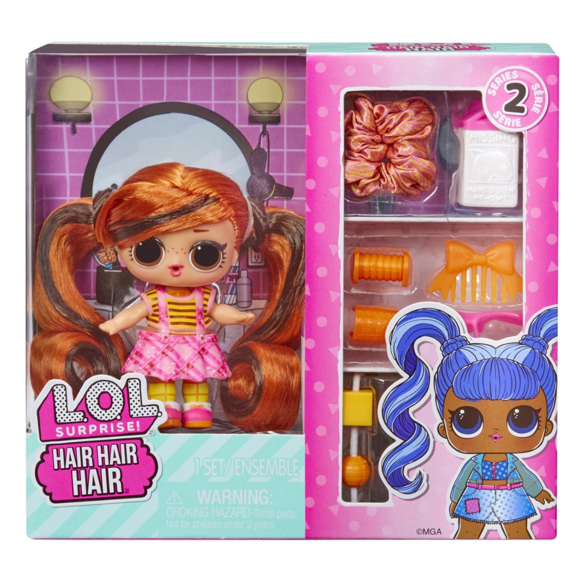 Buy LOL Surprise Hair Hair Hair Doll Series 2 (Sold Separately Subject to Availability) | Yallatoys.com