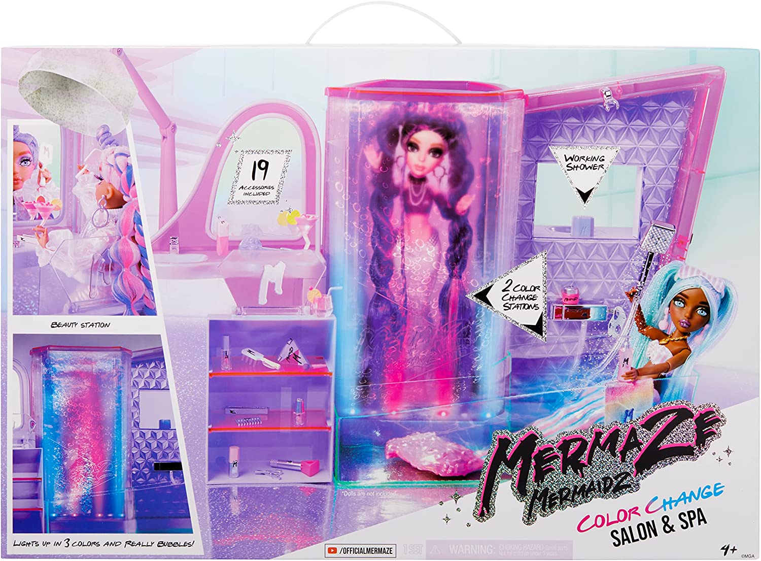 Buy Mermaze Mermaidz Salon & Spa Playset | Yallatoys.com