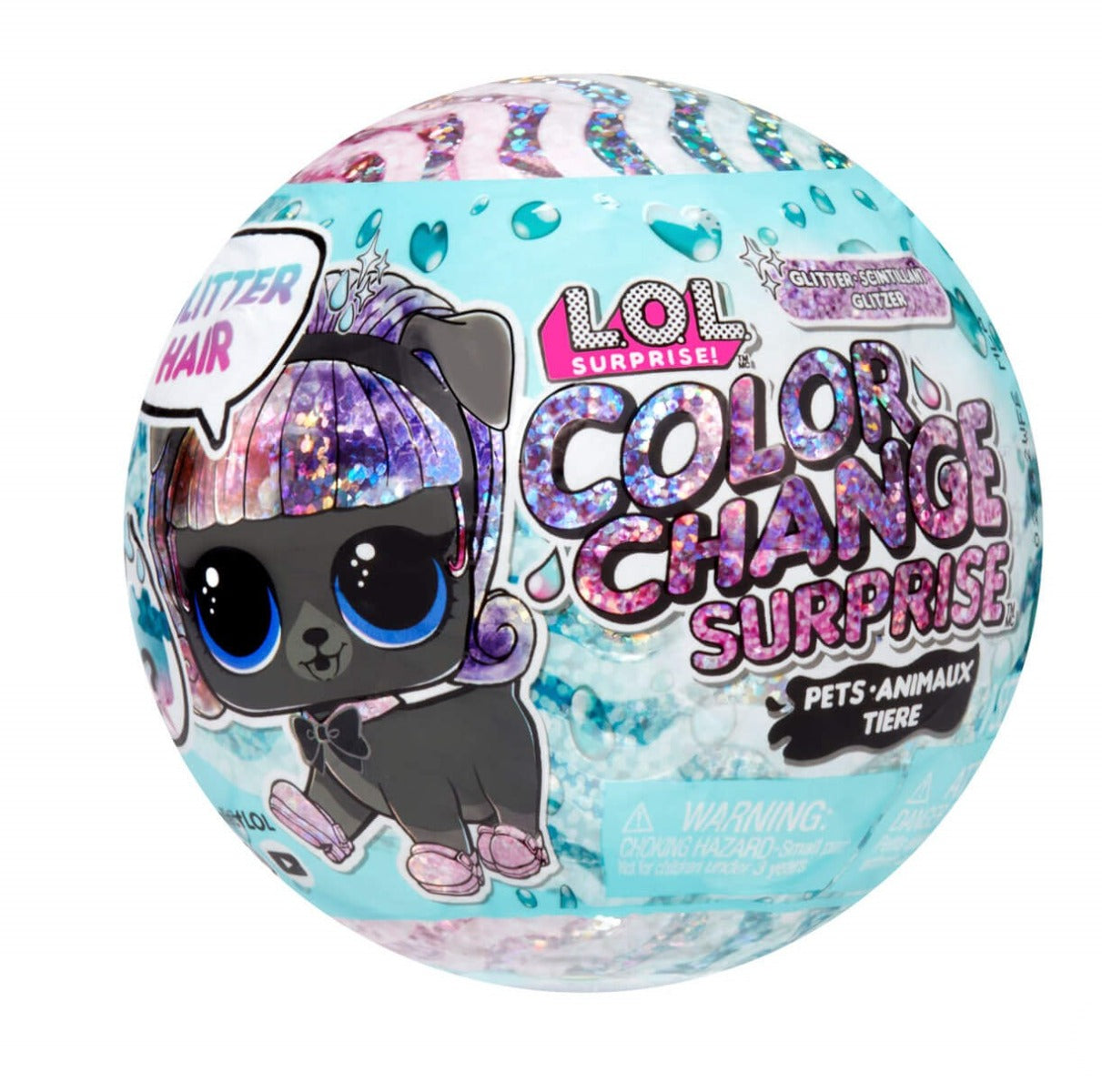 Buy LOL Surprise Glitter Color Change Pets with 5 Surprises (Sold Separately Subject to Availability) | Yallatoys.com