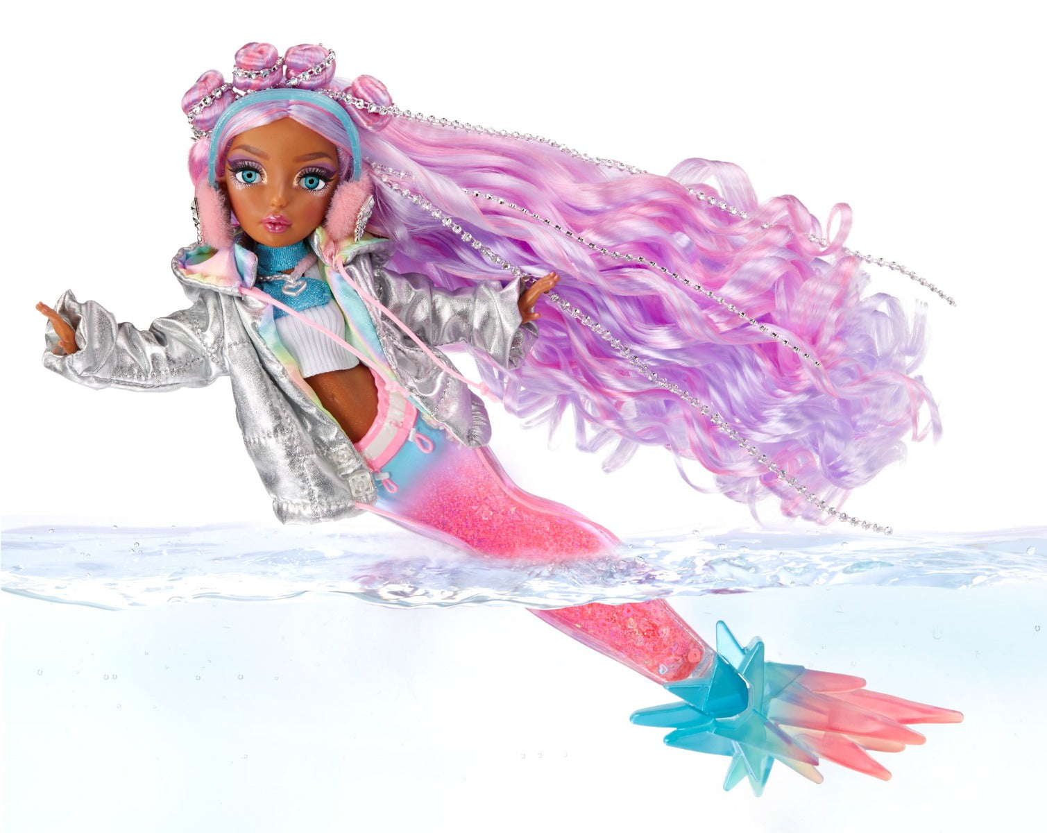 Buy Mermaze Mermaidz Winter Waves Harmonique Fashion Doll with Color Change Fin | Yallatoys.com