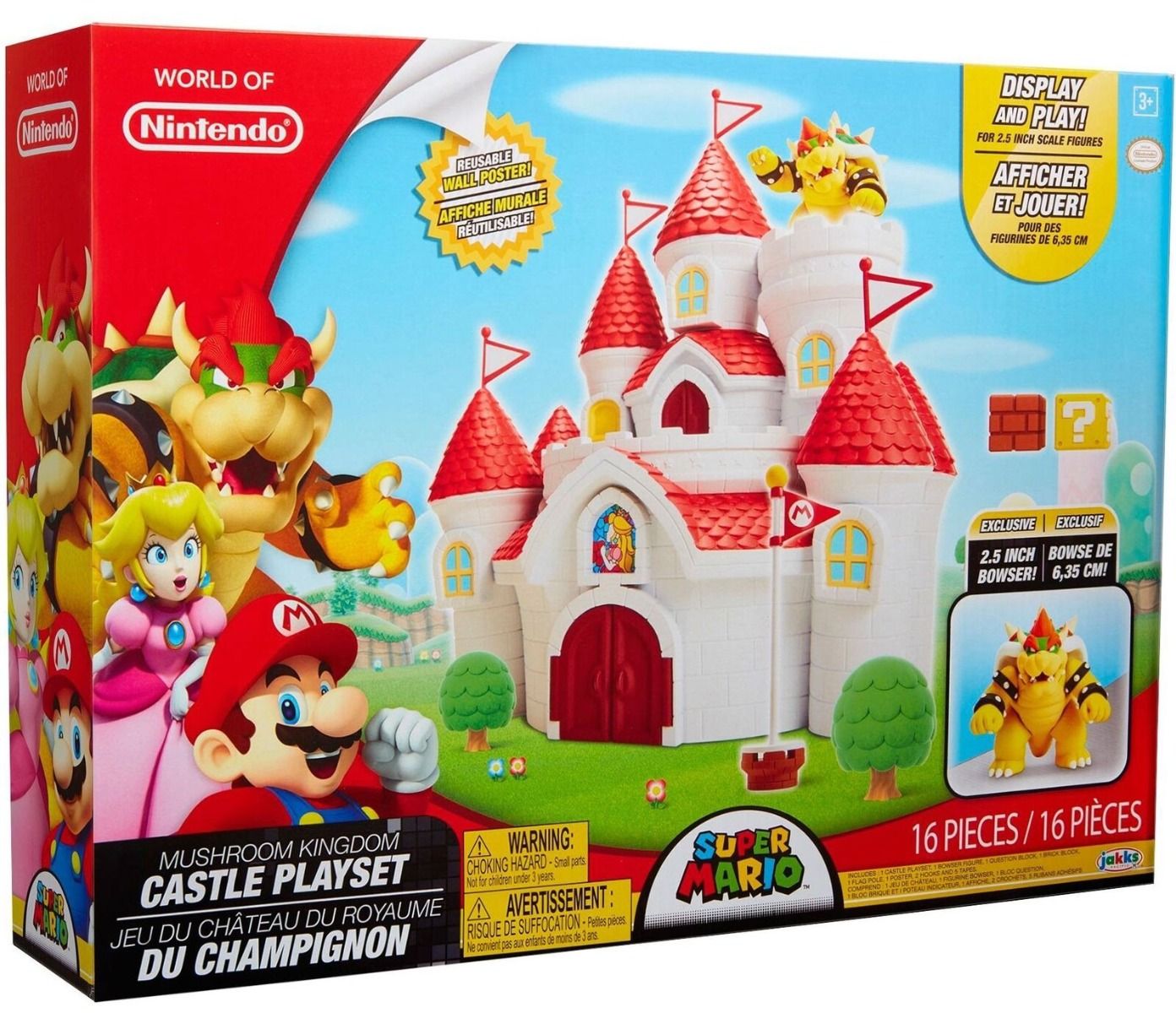 Buy Nintendo Super Mario Mushroom Kingdom Playset | Yallatoys.com