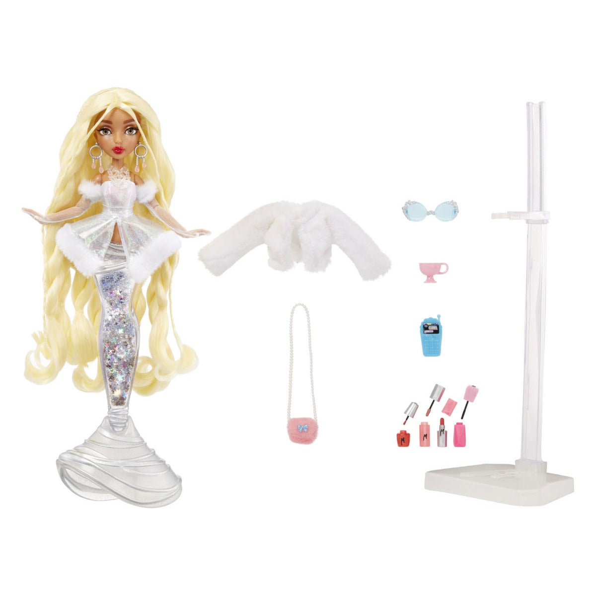 Buy Mermaze Mermaidz Winter Waves Gwen Fashion Doll with Color Change Fin | Yallatoys.com