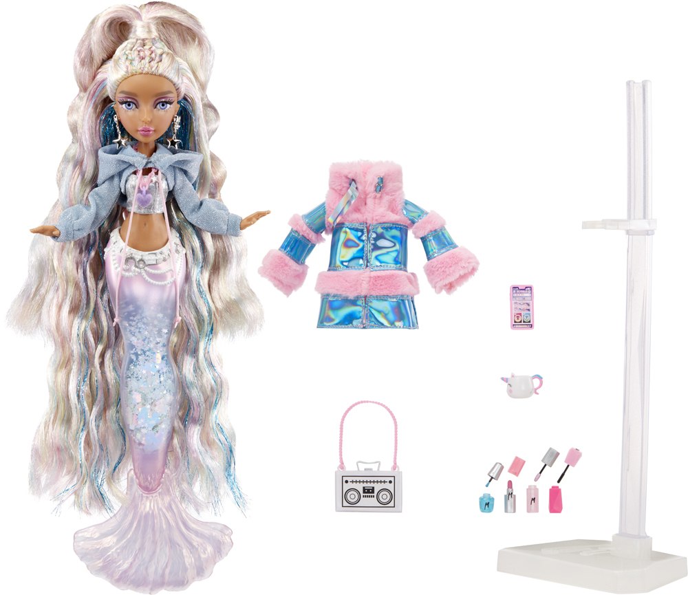 Buy Mermaze Mermaidz Winter Waves Kishiko Fashion Doll with Color Change Fin | Yallatoys.com