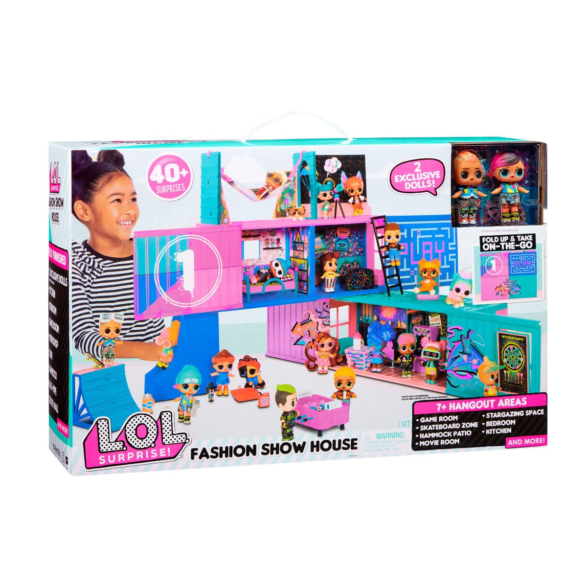 Buy LOL Surprise Fashion Show House Playset with 40+ Surprises | Yallatoys.com