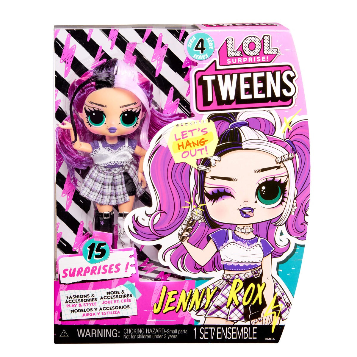 Buy LOL Surprise Tweens Series 4 Fashion Doll Jenny Rox with 15 Surprises | Yallatoys.com
